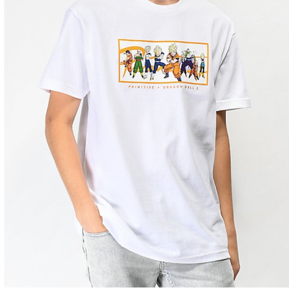 Primitive Skate x Dragon Ball Z T Shirt Medium
